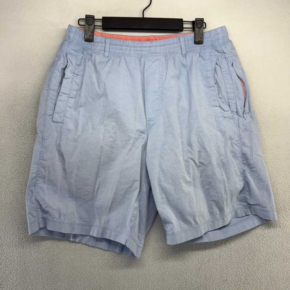 Birddogs Shorts Mens Large Blue Gym Casual Athletic Lined Boomstick Pockets 9"